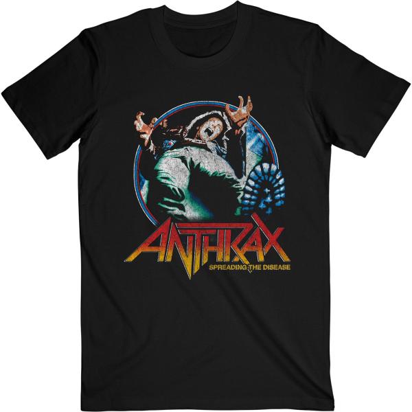 (アンスラックス) Anthrax オフィシャル商品 ユニセックス Spreading Vignet...