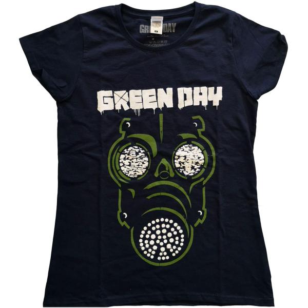 (グリーン・デイ) Green Day オフィシャル商品 レディース Green Mask Tシャツ...