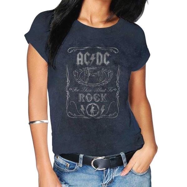 (エーシー・ディーシー) AC/DC オフィシャル商品 ユニセックス Cannon Swig Tシャ...