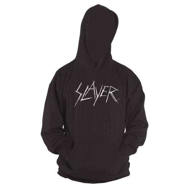 (スレイヤー) Slayer オフィシャル商品 ユニセックス Scratch ロゴ パーカー プルオ...