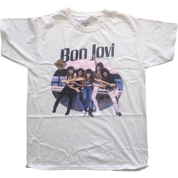 (ボン・ジョヴィ) Bon Jovi オフィシャル商品 ユニセックス Breakout Tシャツ コ...