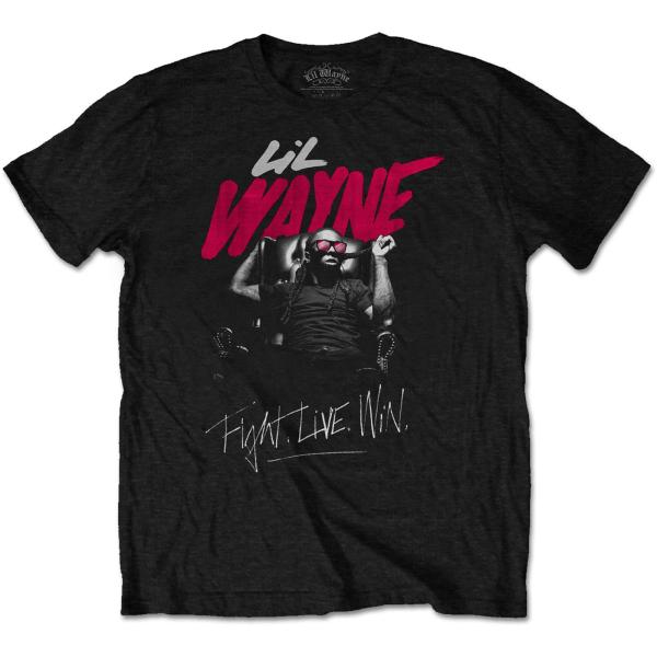 (リル・ウェイン) Lil Wayne オフィシャル商品 ユニセックス Fight Live Win...