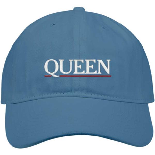 (クイーン) Queen オフィシャル商品 ユニセックス アンダーライン ロゴ ベースボールキャップ...