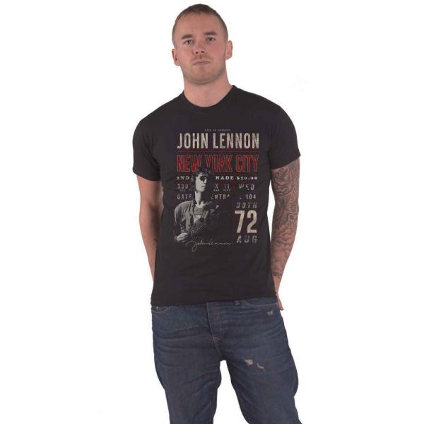 (ジョン・レノン) John Lennon オフィシャル商品 ユニセックス NYC 72 Tシャツ ...