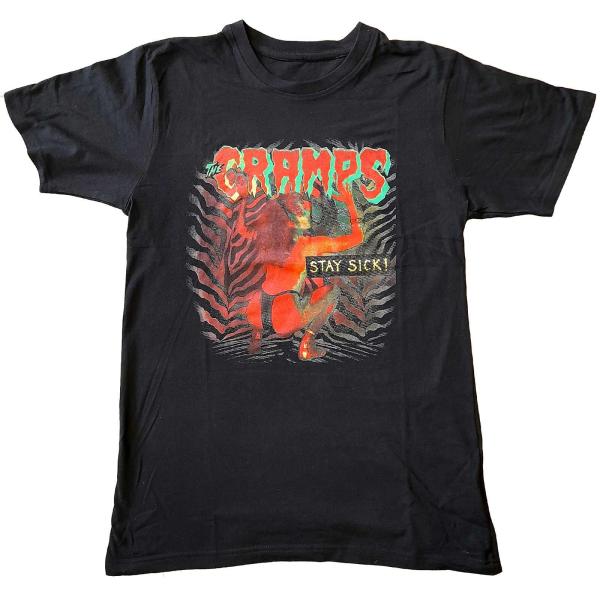 (ザ・クランプス) The Cramps オフィシャル商品 ユニセックス Stay Sick Tシャ...