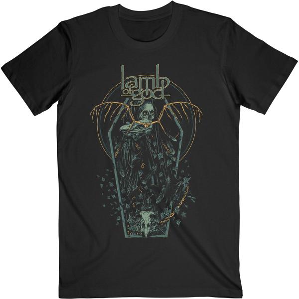 (ラム・オブ・ゴッド) Lamb Of God オフィシャル商品 ユニセックス Coffin Kop...