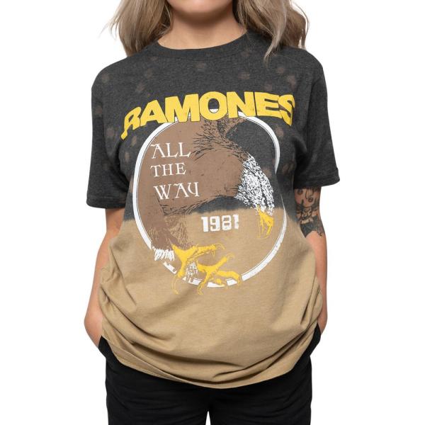 (ラモーンズ) Ramones オフィシャル商品 ユニセックス All The Way Tシャツ 半...