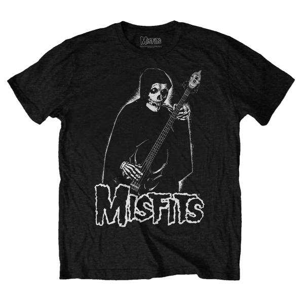 (ミスフィッツ) Misfits オフィシャル商品 ユニセックス Bass Fiend Tシャツ コ...
