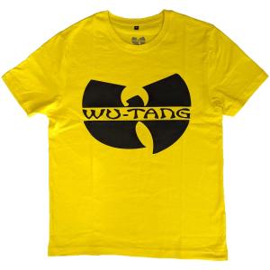 (ウータン・クラン) Wu-Tang Clan オフィシャル商品 ユニセックス ロゴ Tシャツ コットン 半袖 トップス RO3604 (イエ｜pertemba