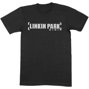 (リンキン・パーク) Linkin Park オフィシャル商品 ユニセックス Bracket Tシャツ ロゴ コットン 半袖 トップス RO3772