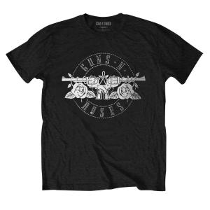 Guns'n'Roses ガンズ＆ローゼス 黒 メンズ レディース ロックT