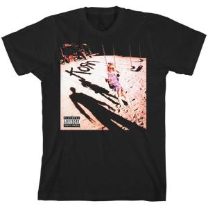 (コーン) Korn オフィシャル商品 ユニセックス Self Titled Tシャツ コットン 半袖 トップス RO3898 (ブラック)｜pertemba