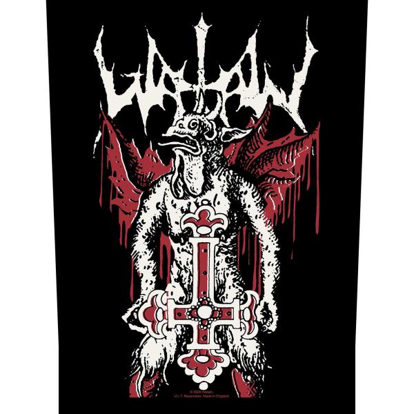 (ヴァーテイン) Watain オフィシャル商品 Inverted Cross ワッペン パッチ R...