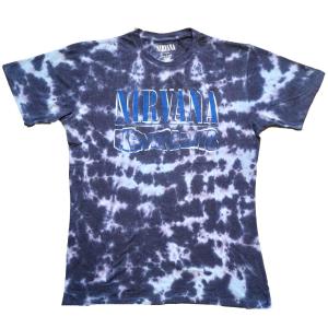 (ニルヴァーナ) Nirvana オフィシャル商品 ユニセックス Nevermind Tシャツ ディップダイ ロゴ 半袖 トップス RO4162 (｜pertemba