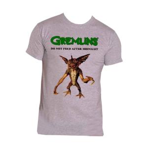 (グレムリン) Gremlins オフィシャル商品 ユニセックス Gizmo Tシャツ Do Not Feed 半袖 コットン トップス RO4278 (グレ｜pertemba