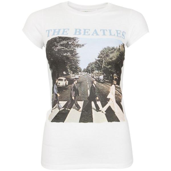 (ビートルズ) The Beatles オフィシャル商品 レディース Abbey Road ロゴ T...