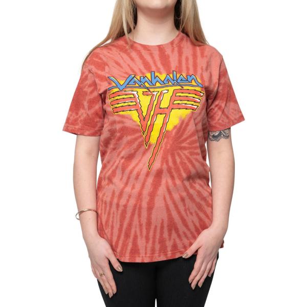(ヴァン・ヘイレン) Van Halen オフィシャル商品 ユニセックス Jagged ロゴ Tシャ...