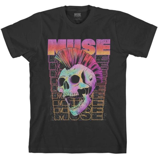 (ミューズ) Muse オフィシャル商品 ユニセックス Mohawk Tシャツ コットン 半袖 トッ...