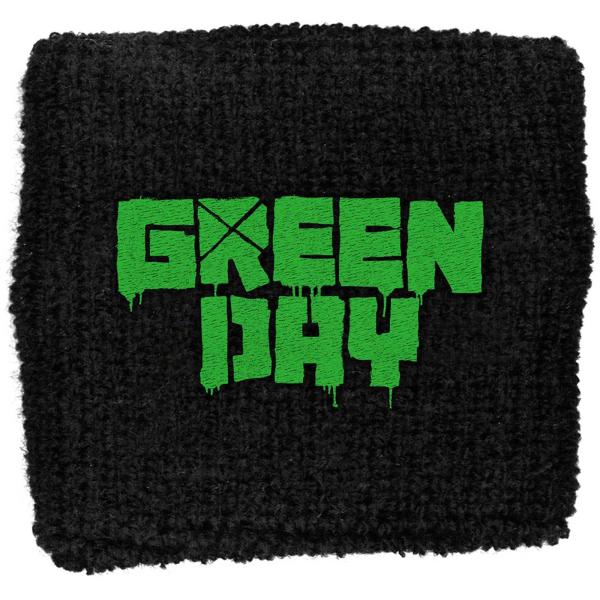 (グリーン・デイ) Green Day オフィシャル商品 ユニセックス ロゴ 布地 リストバンド ス...