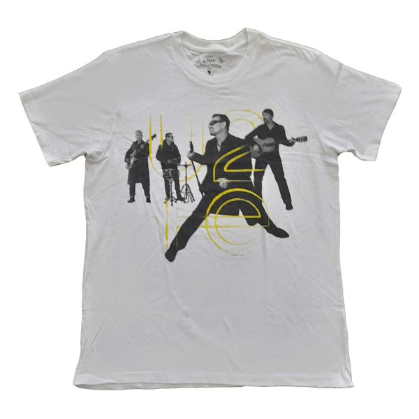 (ユートゥー) U2 オフィシャル商品 ユニセックス Live Action Tシャツ 半袖 トップ...