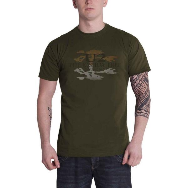 (ユートゥー) U2 オフィシャル商品 ユニセックス Live Action Tシャツ 半袖 トップ...