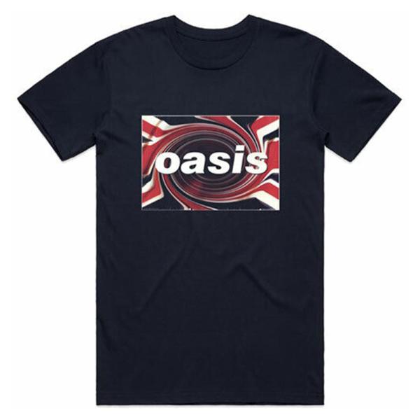 (オアシス) Oasis オフィシャル商品 ユニセックス Union Jack Tシャツ 半袖 トッ...