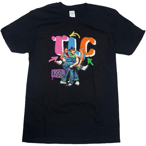 (ティーエルシー) TLC オフィシャル商品 ユニセックス Kicking Group Tシャツ コ...