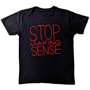 (トーキング・ヘッズ) Talking Heads オフィシャル商品 ユニセックス Stop Making Sense Tシャツ コットン 半袖 トップス｜pertemba