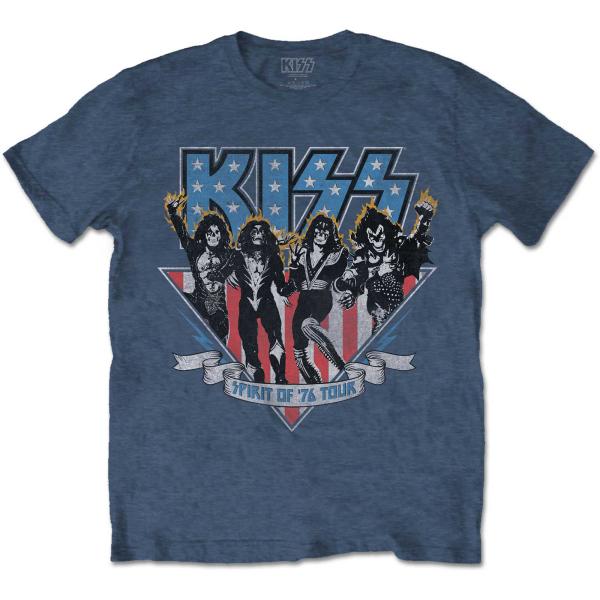 (キッス) Kiss オフィシャル商品 ユニセックス Americana Tシャツ 半袖 トップス ...