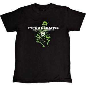 (タイプ・オー・ネガティヴ) Type O Negative オフィシャル商品 ユニセックス Everyone I Love Is Dead Tシャツ コットン
