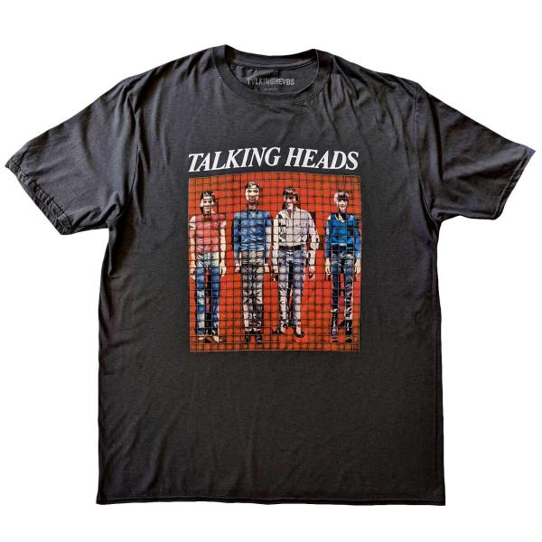 (トーキング・ヘッズ) Talking Heads オフィシャル商品 ユニセックス Pixel Tシ...