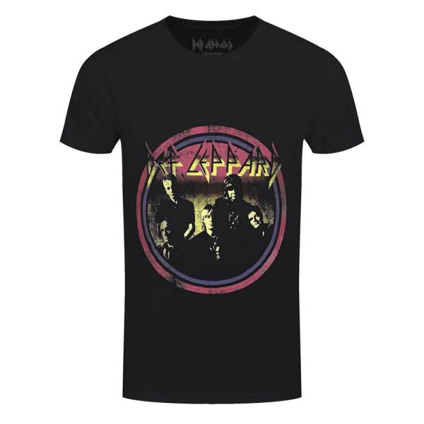 (デフ・レパード) Def Leppard オフィシャル商品 ユニセックス Vintage Circ...