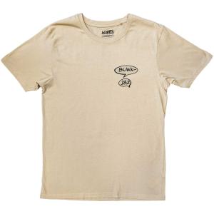 (ブリンク182) Blink 182 オフィシャル商品 ユニセックス Roger Rabbit Tシャツ 半袖 トップス RO5991 (ナチュラル)