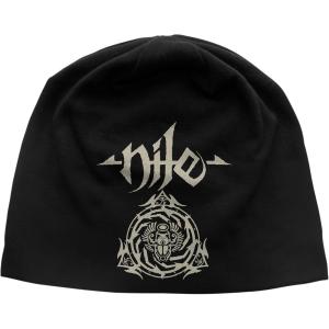 (ナイル) Nile オフィシャル商品 ユニセックス Scarab ニット帽 ロゴ ビーニー キャップ RO6188 (ブラック)｜pertemba