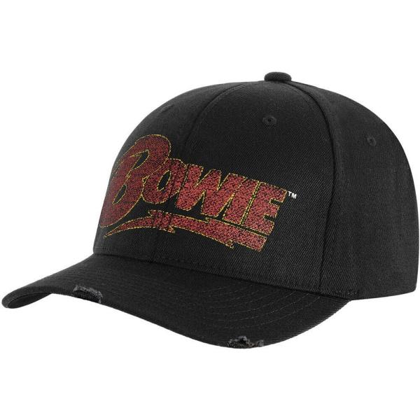 (デヴィッド・ボウイ) David Bowie オフィシャル商品 ユニセックス Flash キャップ...