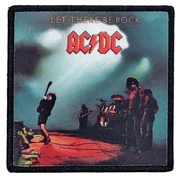 (エーシー・ディーシー) AC/DC オフィシャル商品 Let There Be Rock ワッペン...