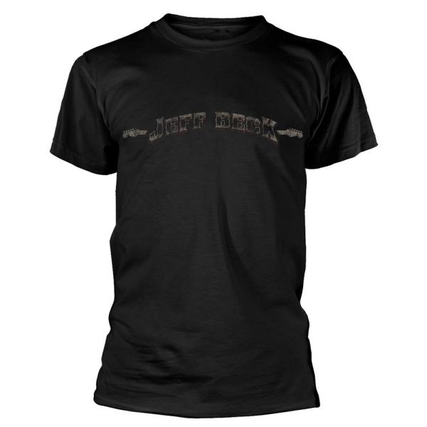 (ジェフ・ベック) Jeff Beck オフィシャル商品 ユニセックス ビンテージ風 Tシャツ ロゴ...