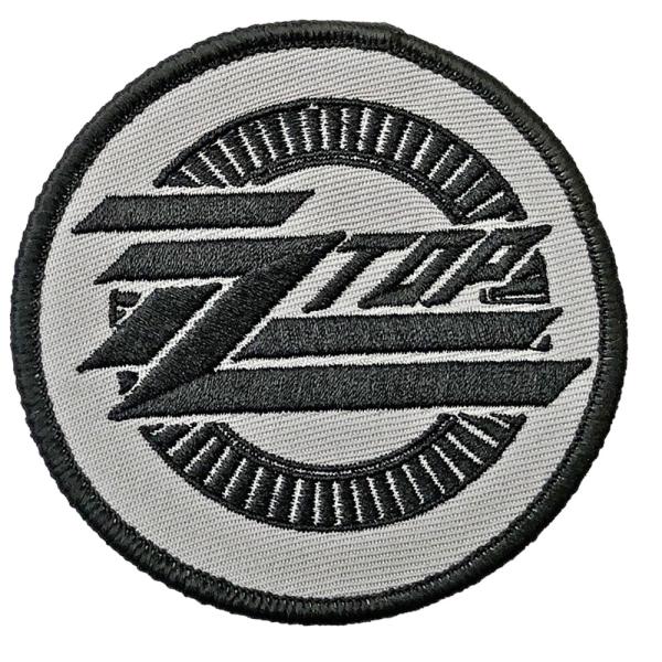 (ZZトップ) ZZ Top オフィシャル商品 ロゴ サークル ワッペン アイロン装着 パッチ RO...