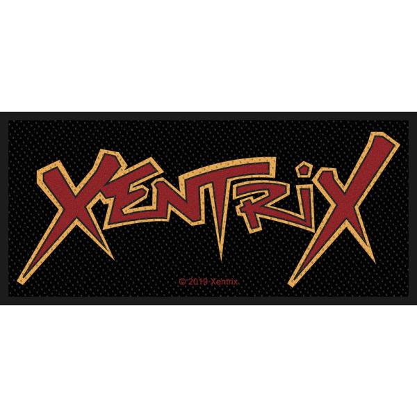 (ゼントリックス) Xentrix オフィシャル商品 ロゴ ワッペン パッチ RO6507 (ブラッ...