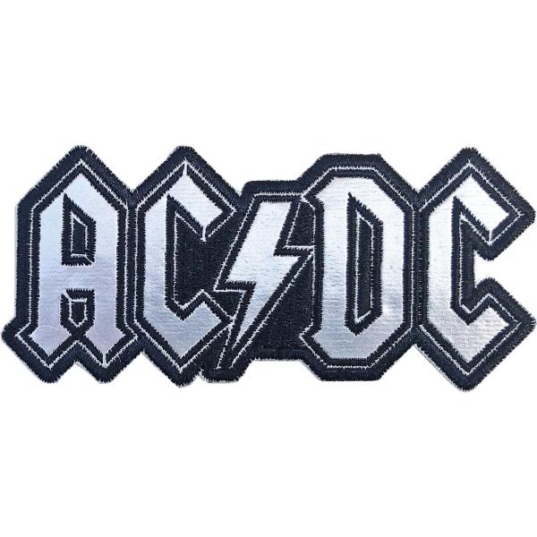 (エーシー・ディーシー) AC/DC オフィシャル商品 Cut-On Foil ロゴ ワッペン アイ...