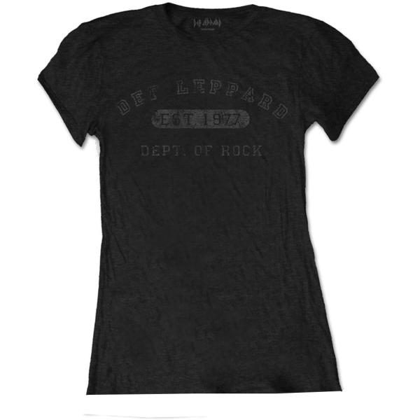 (デフ・レパード) Def Leppard オフィシャル商品 レディース Collegiate Tシ...