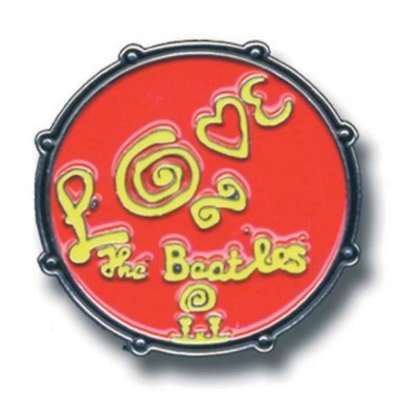 (ビートルズ) The Beatles オフィシャル商品 Drum Love バッジ RO6721 ...