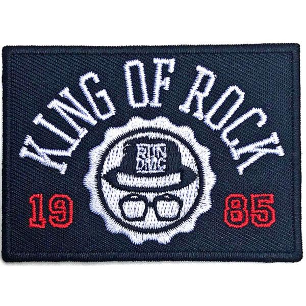 (ラン・ディーエムシー) Run DMC オフィシャル商品 King Of Rock ワッペン アイ...