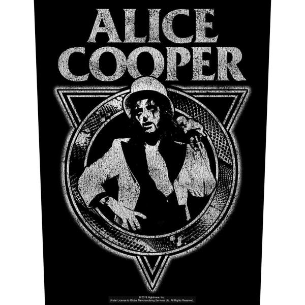 (アリス・クーパー) Alice Cooper オフィシャル商品 Snakeskin ワッペン パッ...