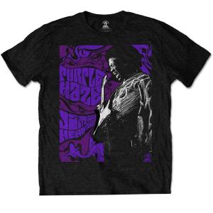 ジミ・ヘンドリックスjimi hendrix 半袖 ギター Tシャツ 紫 ジミ・ヘンドリックス) Jimi Hendrix オフィシャル商品 キッズ・子供