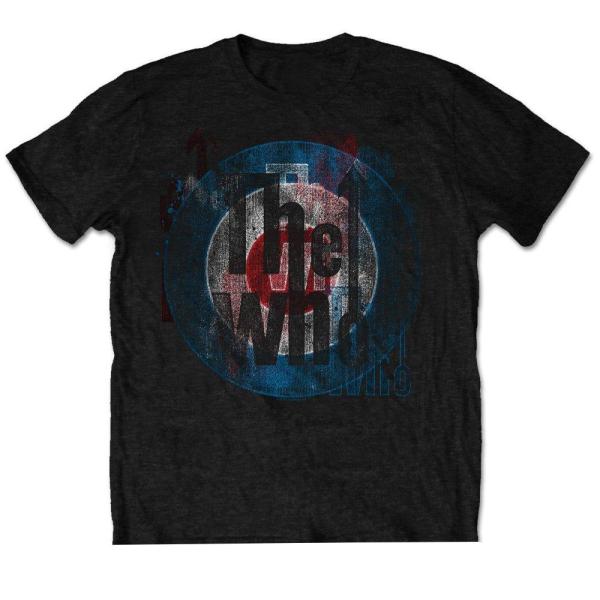 (ザ・フー) The Who オフィシャル商品 ユニセックス Target Textured Tシャ...