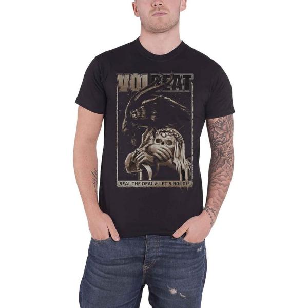 (ヴォルビート) Volbeat オフィシャル商品 ユニセックス Boogie Goat Tシャツ ...
