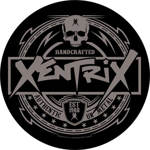 (ゼントリックス) Xentrix オフィシャル商品 Est. 1988 ワッペン 縫い付けタイプ ...