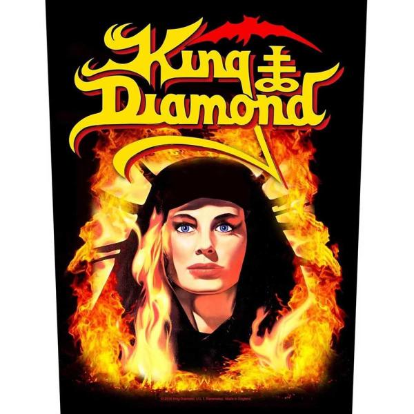 (キング・ダイアモンド) King Diamond オフィシャル商品 Fatal ワッペン ポートレ...