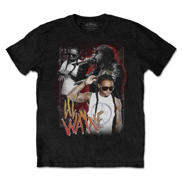 (リル・ウェイン) Lil Wayne オフィシャル商品 ユニセックス 90s Homage Tシャ...